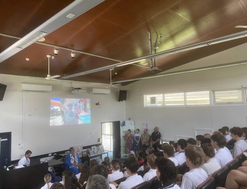 Another incredible School Talk today at Great Lakes College Tuncurry Campus